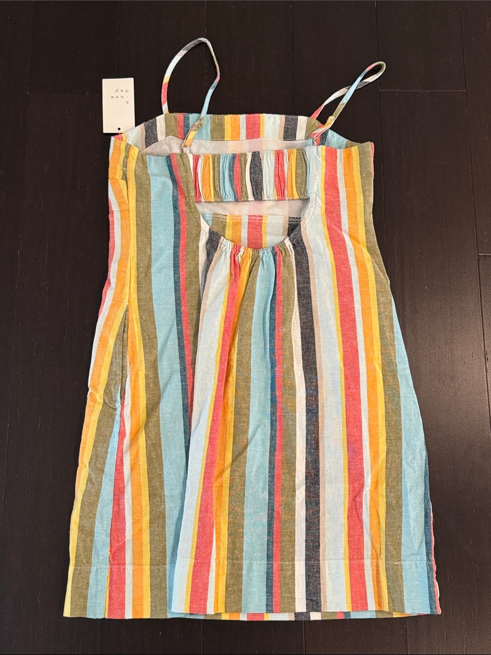 A New Day Striped Mini Dress - Picture 2 of 2